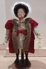 Historic Royal Palaces HRP Henry VIII limited edition collectable porcelain doll