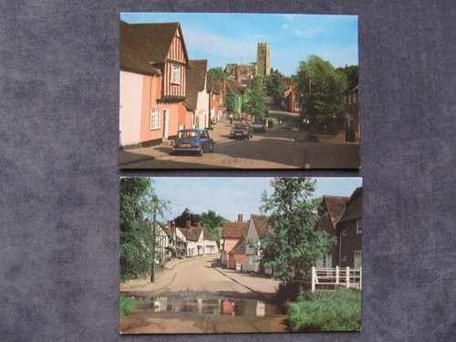 Vintage postcards kersey - postcards,