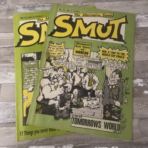 Smut adult comic magazine - adult,