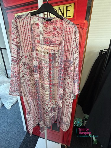 Kaleidoscope floral kimono - kaleidoscope,