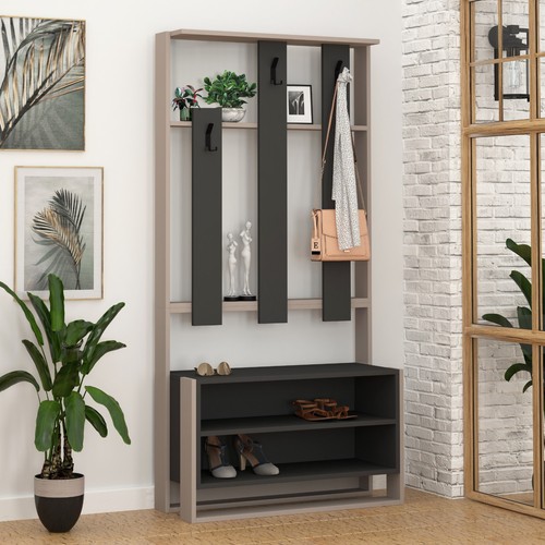Chester hallway coat rack with - hallway,