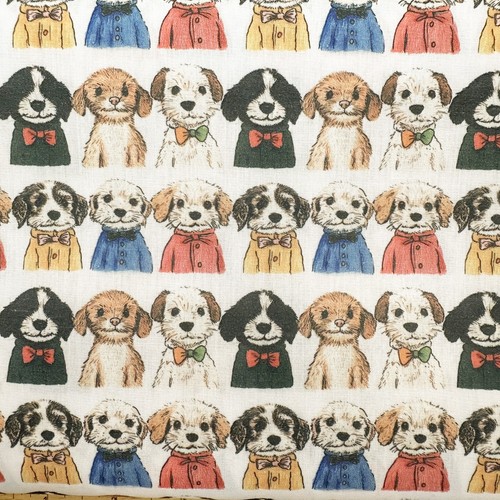Craft fabric cute dogs puppy - craft,