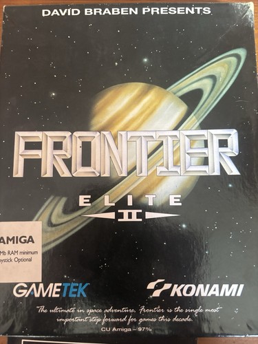 Frontier elite commodore amiga - commodore,