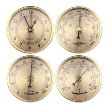 Barometer Hygrometer Thermometer Weather Station for Boat Outdoor Warehouses