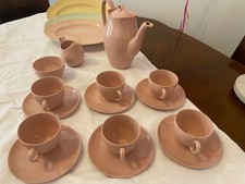 johnson brothers rose cloud coffee set plus serving plates