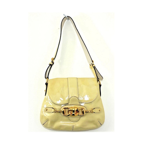 Gucci yellow patent leather - patent,