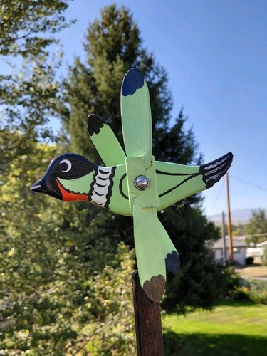 Whirly birdy wind spinner - spinner,