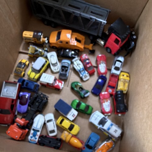 Mixed diecast police car lot - mixed,