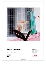 David Hockney Man in Shower -