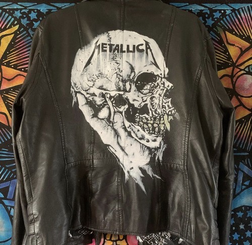 Metallica painted faux - ,