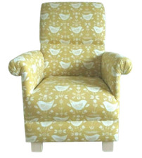 Armchair Ochre Mustard Nursery