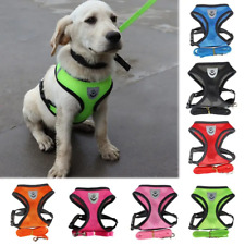 Dog Harness Puppy Pet Soft Adjustable Comfortable Reflective Breathable Vest