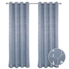 Victoria Grey Metallic Printed