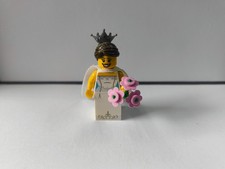 BRIDE Lego Series 7 Minfigure Complete Flowers 71000 Complete Flowers Veil