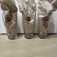 TIGER BEER Large Beer Glass