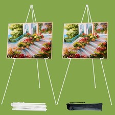 Easel Stand for Display, White
