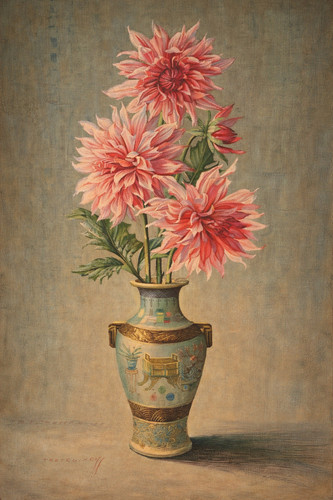 Vladimir tretchikoff dahlias - tretchikoff,
