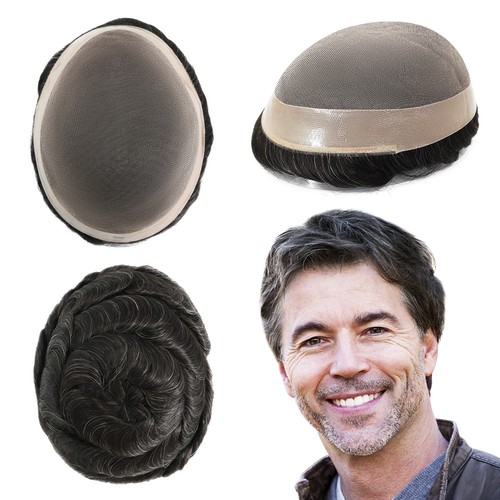 Toupee for men human hair - toupee,