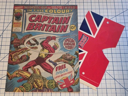 Captain britain with mask - with,