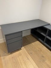 MADE Grey Corner Desk