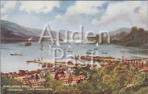 Vintage railway postcard - l&nw,
