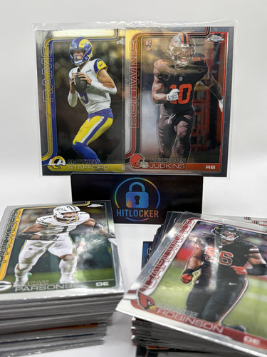 2025 topps chrome football 1 - chrome,