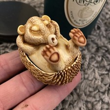 Harmony Kingdom -Forty Winks’ - RARE -Early Piece -Hedgehog signed Martin Perry 