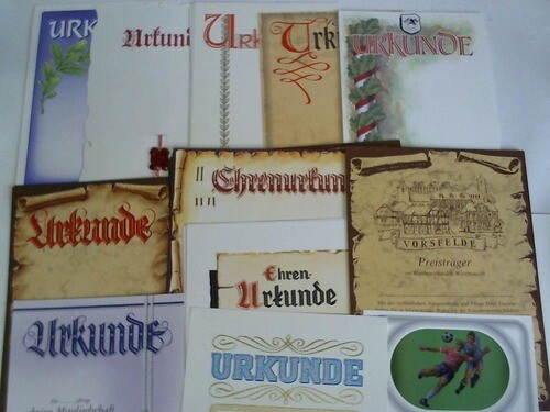 Urkunden nachlaß eines - (urkunden-nachlaß,