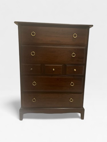 Stag mahogany tallboy - mahogany, of