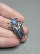 ANTIQUE VINTAGE ART DECO CZECH INSECT BUG BROOCH