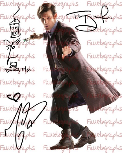 Matt smith signed 8x10 - matt, who