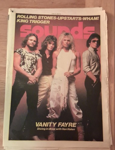 Sounds june 1982 van halen - june,