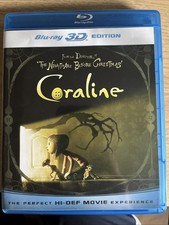 Coraline 3D Blu Ray