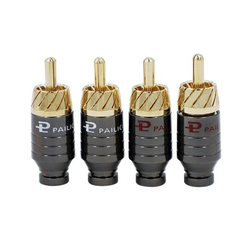 10pcs luxury gold plated rca - luxury,
