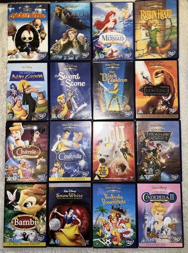 Walt disney dvd - bundle, x