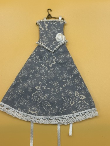 Dolls house handmade grey - house,