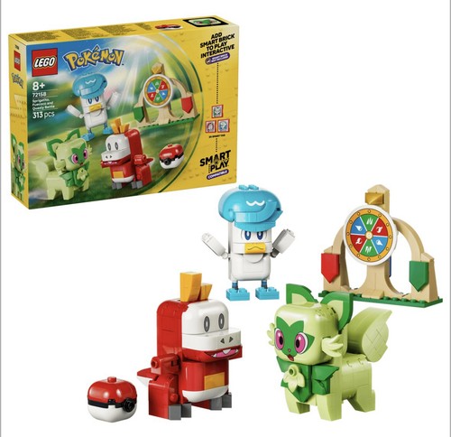 Lego pokémon sprigatito - lego,