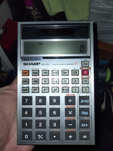 Vintage sharp 525 - vintage, el-525