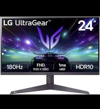 LG 24 Inch UltraGear Gaming monitor - Full HD - AMD Freesync - 180 Hz - Black