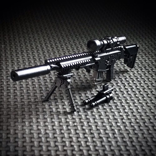 Scar sniper rifle - 1:12, weapon