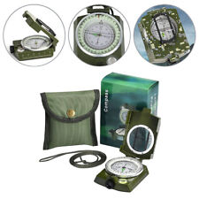 Professional Compass Metal Pocket Waterproof Military Army Sighting Inclinometer