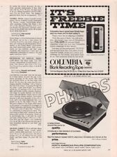 Philips  - GA212Turntable - Original Magazine Ad - 1973