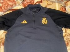 Grey adidas Real Madrid Training top
