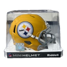 NFL Steelers 2025 Mini Riddell Helmet