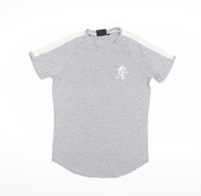 SikSilk Men's Grey Slim Fit