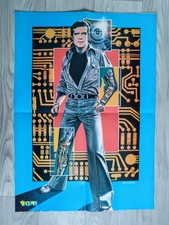 TV Sci-Fi Monthly #4 Cult Science Fiction + Fantasy Poster Magazine 1976 Bionic