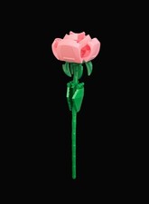 Lego compatible Pink Rose
