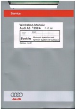 AUDI A6 2.4L V6 ENGINE CODE AGA BOSCH MOTRONIC FUEL INJECTION 98- REPAIR MANUAL