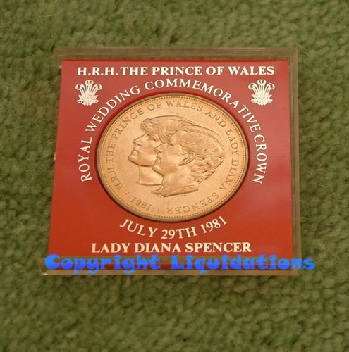 Silver crown coin h - h.r.h, the