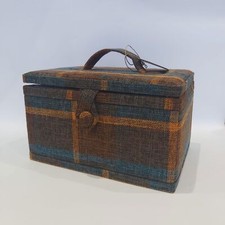 Tartan Medium Sewing Basket or
